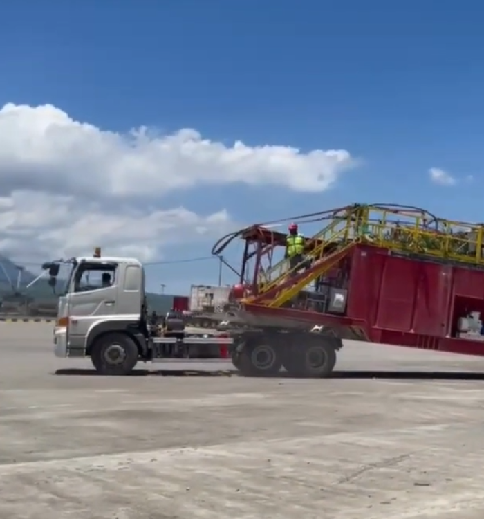 Demob RIG 20 from Hu’u to Jakarta